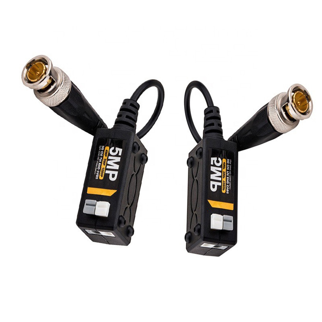 VIDEO BALUN 5MPX PASIVO HD/CVI/TVI/AHD PAR H