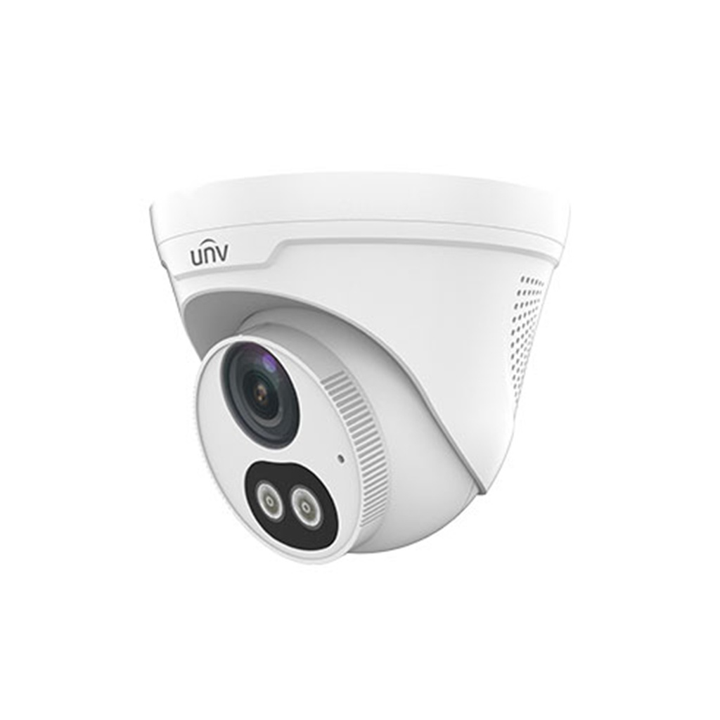 Camara IP Torreta fija IR ColorHunter HD de 2 MP audio y bocina UNV