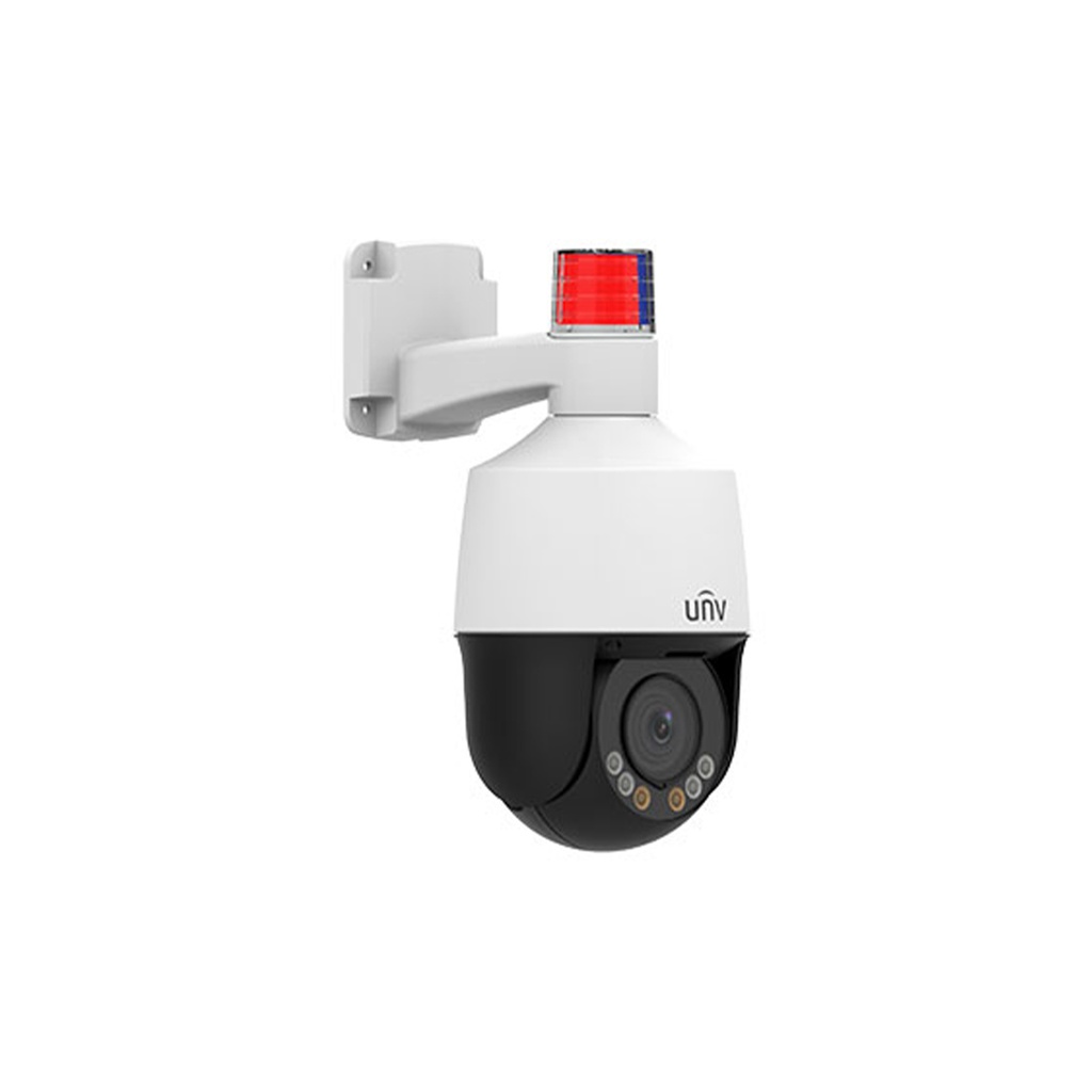 Camara PTZ de disuasion activa LightHunter de 2MP UNV