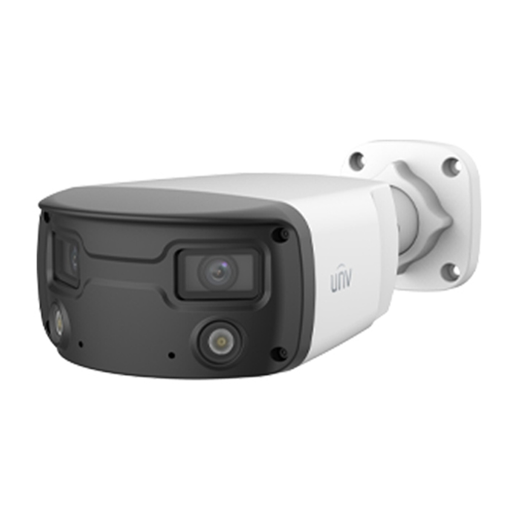 CAMARA IP BALA GRAN ANGULAR 4MPX COLOR HUNTER 30MTS AUDIO DOBLE VIA METAL IP67 IK10 UNV