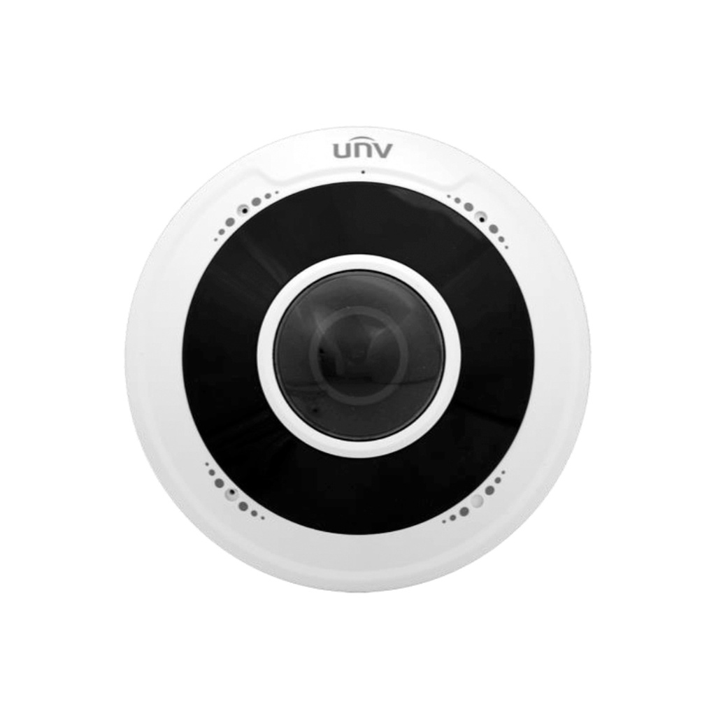 Camara IP ojo de pez antivandalica de 5 MP audio UNV