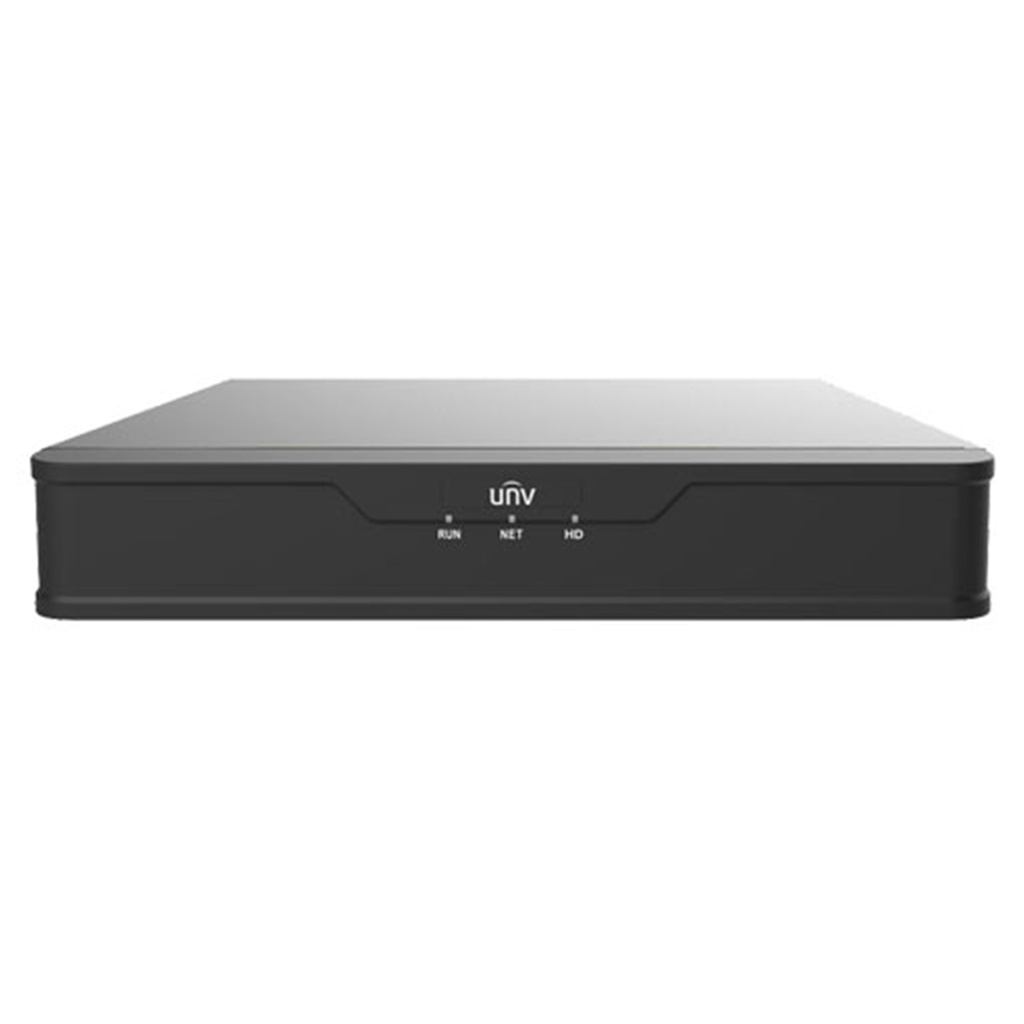 NVR IP 8MPX 4CH 4POE 1HDD 6TB AUDIO SIP-HUMANO UNV