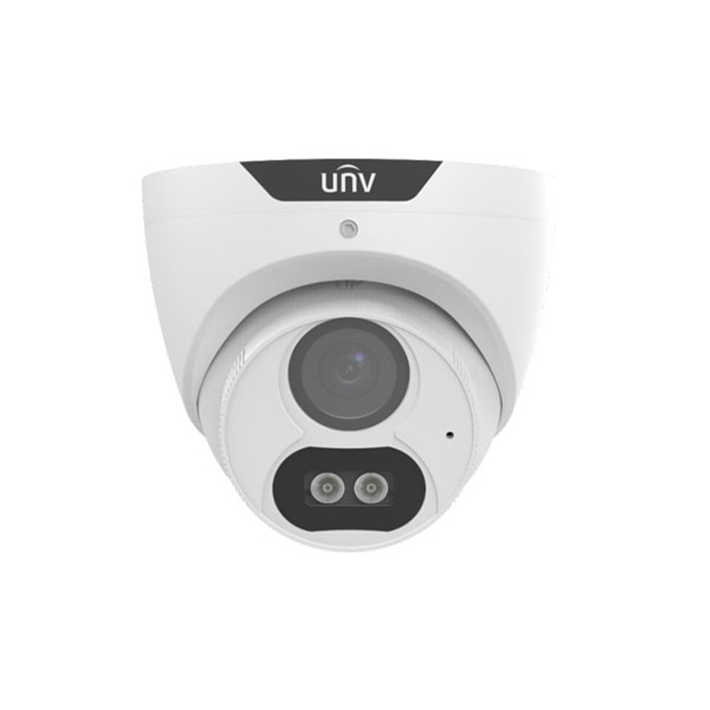 [UAC-T122-AF28M-W] CAMARA ANALOGA TORRETA 2MPX COLOR HUNTER 40MTS AUDIO TVI-CVI METAL-PLASTICO IP67 UNV