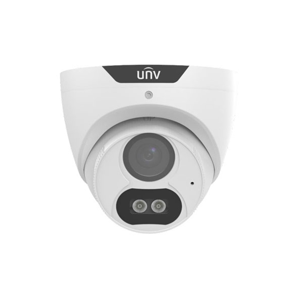 [UAC-T125-AF28M-W] CAMARA ANALOGA TORRETA 5MPX COLOR HUNTER 40MTS AUDIO TVI-CVI METAL-PLASTICO IP67 UNV
