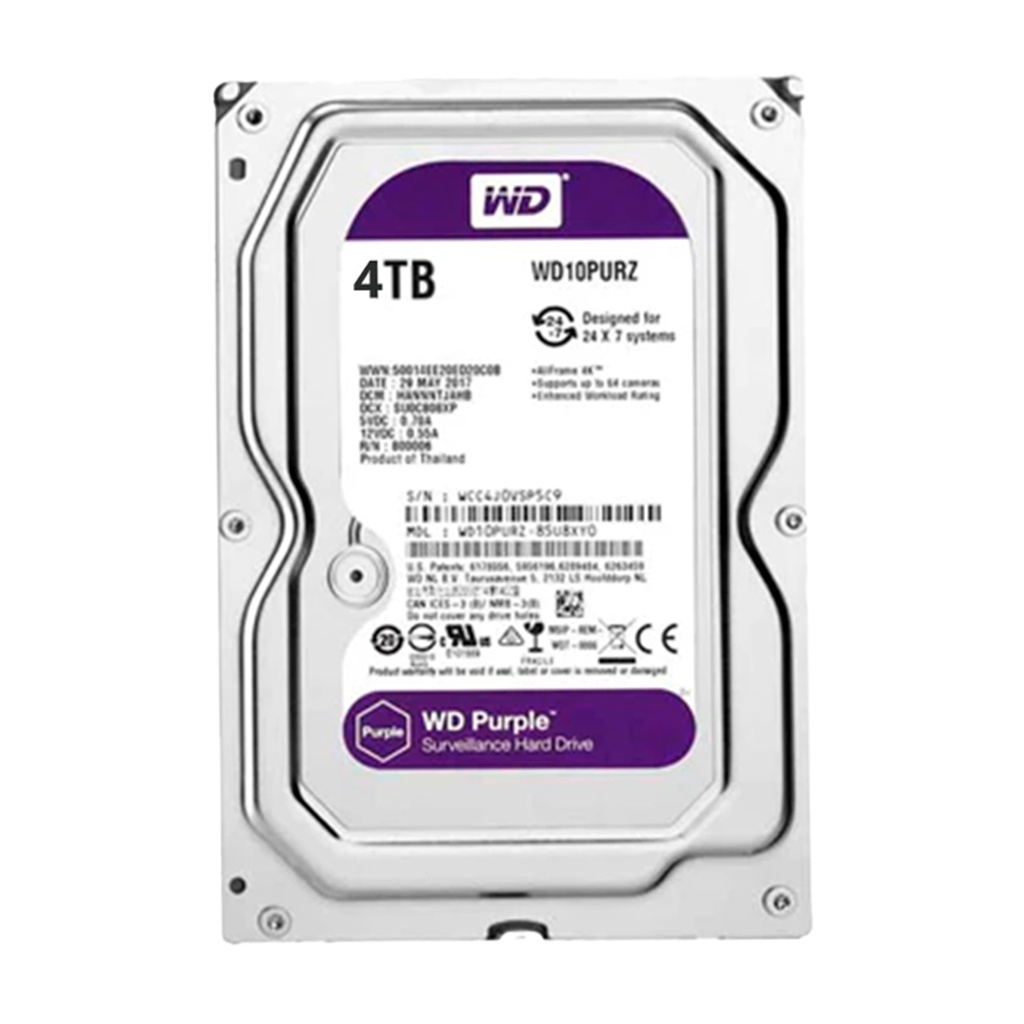 Disco Duro  WD 4TB Morado