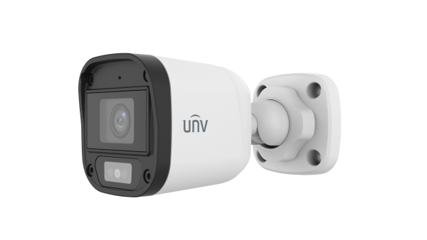 CAMARA ANALOGA BALA 5MPX DUAL LIGTH 20MTS AUDIO TVI-CVI PLASTICO IP67 UNV