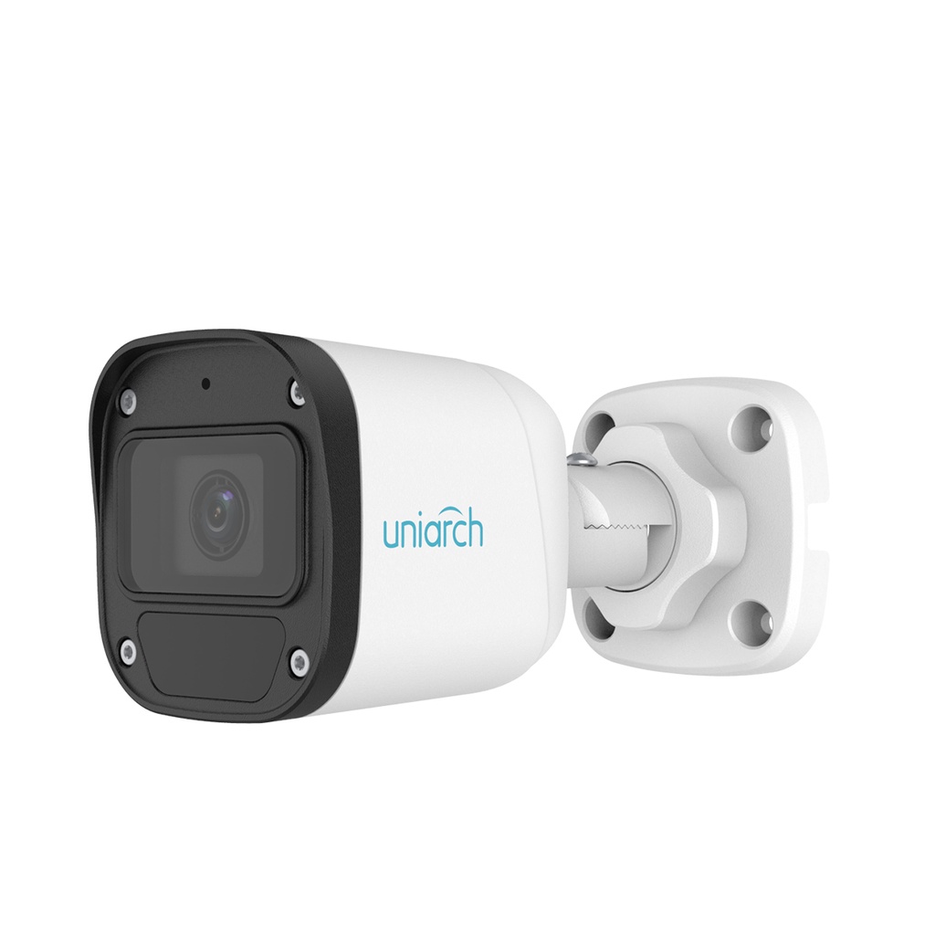CAMARA IP BALA 2MPX IR 30MTS AUDIO PLASTICO IP67 UNIARCH