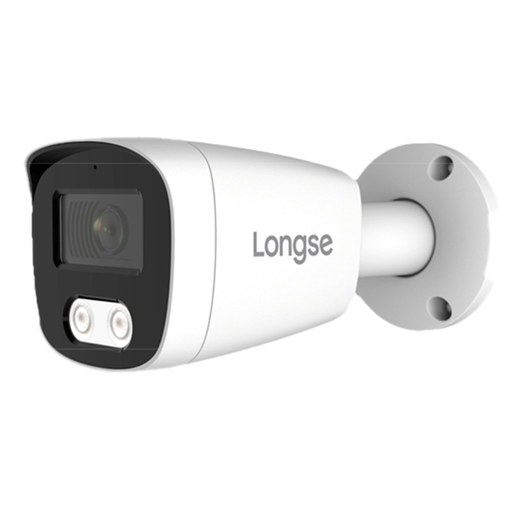 CAMARA TIPO BALA 5MPX IP METALICA CON MICROFONO LONGSE