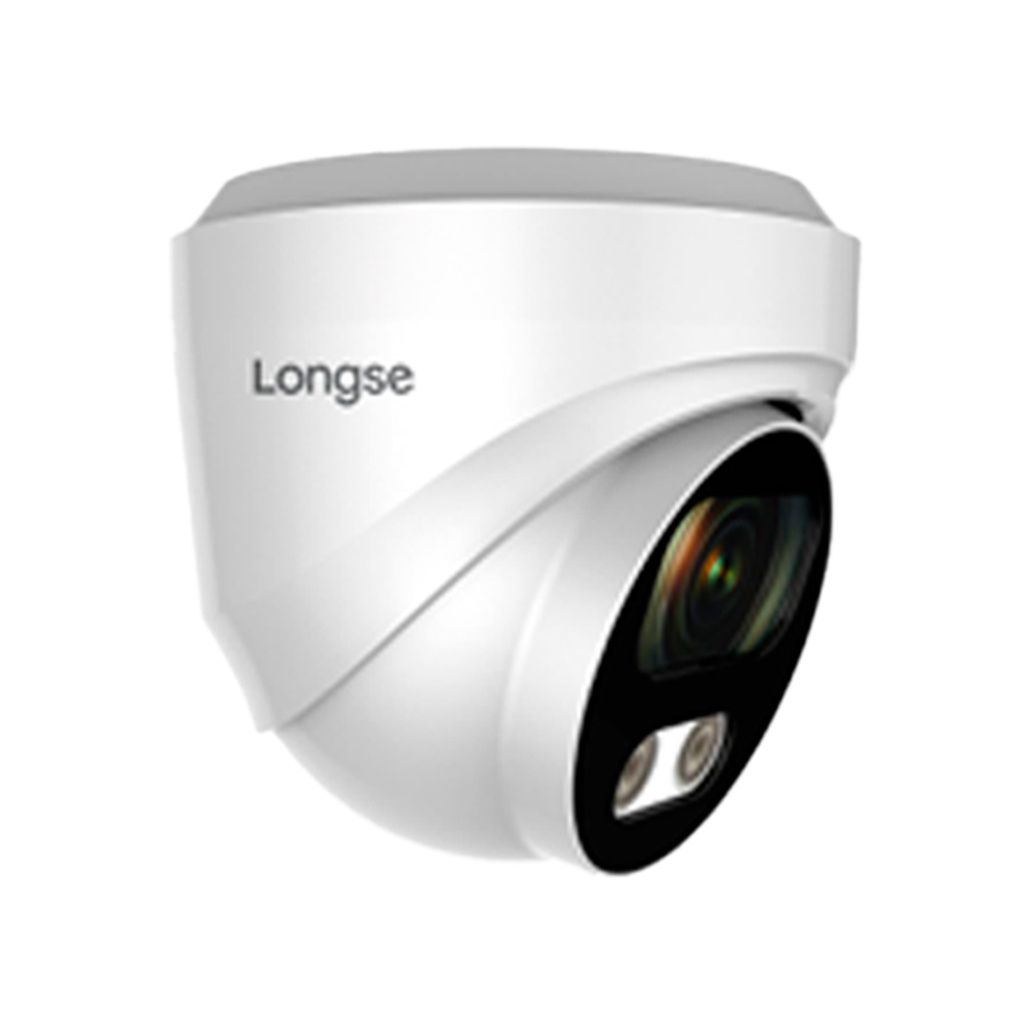 CAMARA TIPO DOMO 5MPX IP METALICA CON MICROFONO LONGSE