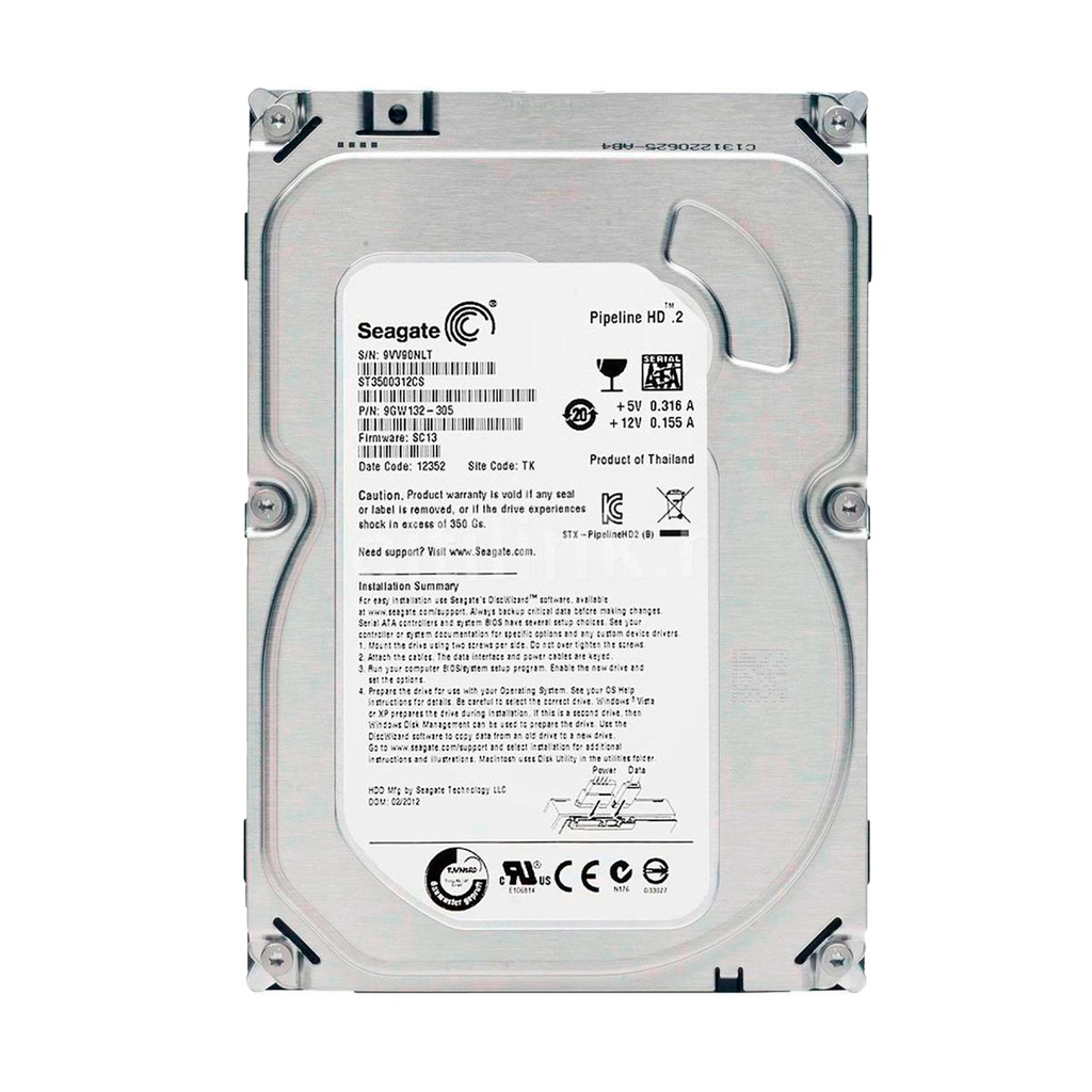 DISCO DURO 500GB SEAGATE 3.5