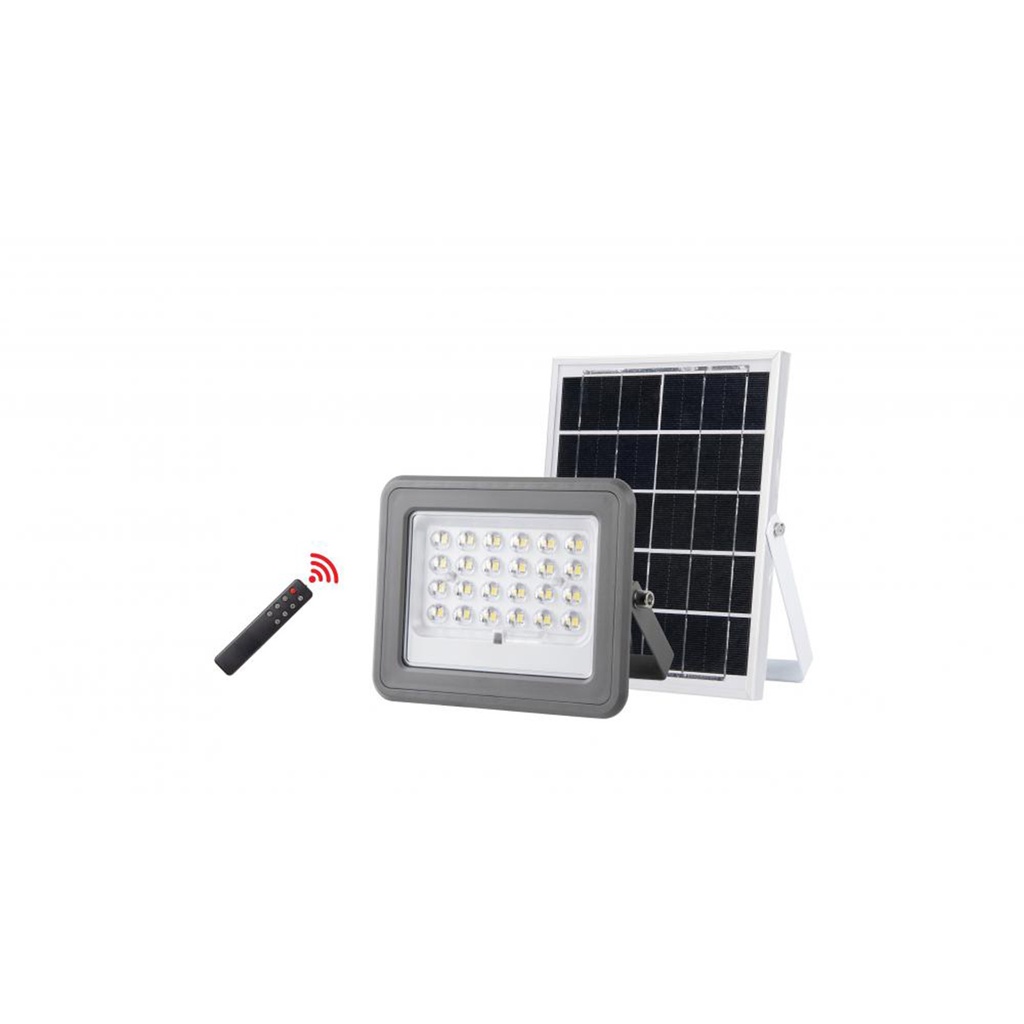 REFLECTOR CON PANEL SOLAR 50W PLASTICO