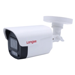 [BPSCTHC500FKEW] CAMARA ANALOGA BALA 8MPX COLOR HUNTER 25MTS AUDIO TVI PLASTICO IP66 LONGSE