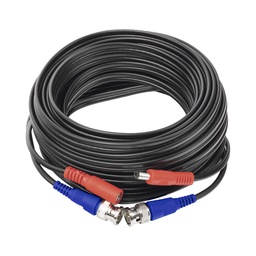 [VP-BD38-20M] Cable Armado BNC video y DC energia 20m