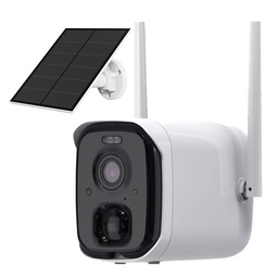 [P4A-S] CAMARA WIFI/SOLAR 3MPX DUAL LIGTH AUDIO DOBLE VIA SD128GB IP65 LONGSE