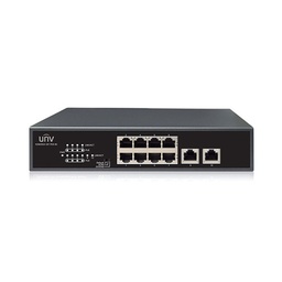 [NSW2010-10T-PoE-IN] SWITCH 10 PUERTOS 8 POE 10/100MBPS 2 PUERTOS ENLACE ESCRITORIO NO ADMIN UNV